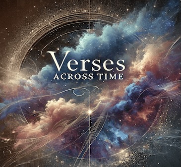Cover artwork for the poetry collection Verses Across Time