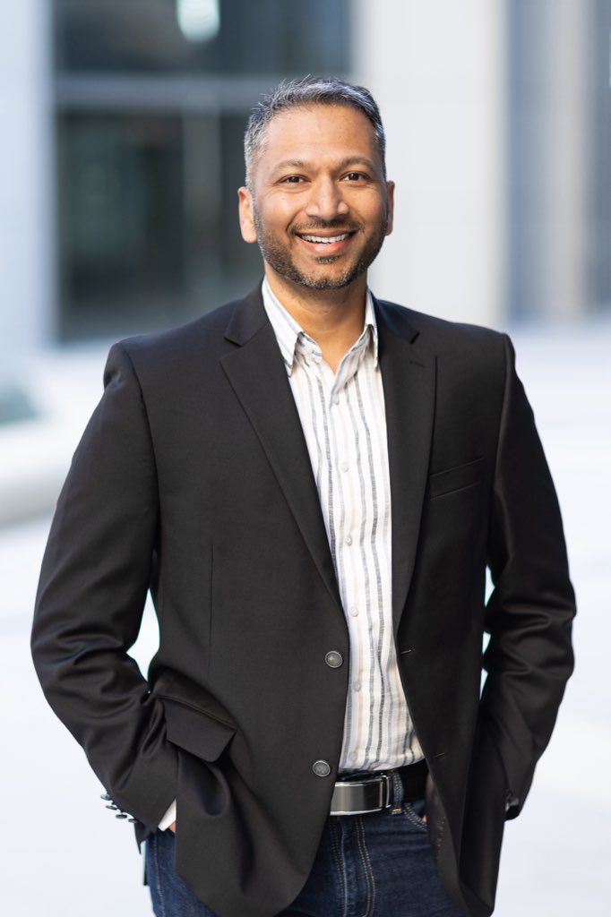 Portrait of Kireet Kokala in a dark blazer