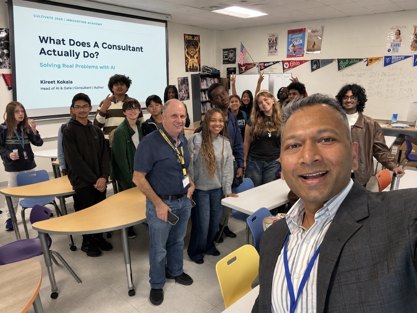 Innovation Academy classroom workshop, October, 2026